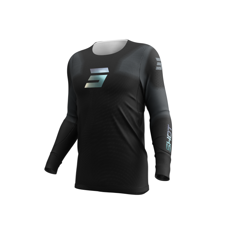 Maillot SHOT 2026 Aerolite Space Noir Maillot SHOT 2026 Aerolite Space Noir