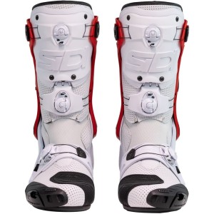 Bottes SIDI Rex Air Blanc Rouge