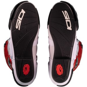 Bottes SIDI Rex Air Blanc Rouge