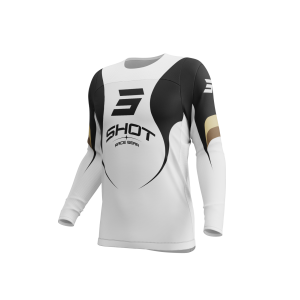 Maillot SHOT 2026 Contact Manta Blanc