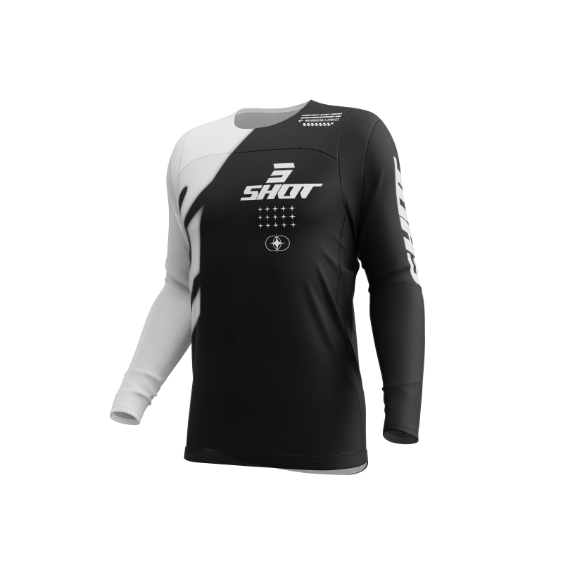Maillot SHOT 2026 Contact Myst Noir Maillot SHOT 2026 Contact Myst Noir