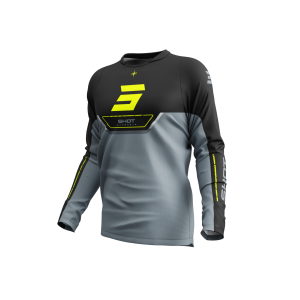 Maillot SHOT 2026 Devo Daytona Jaune Fluo