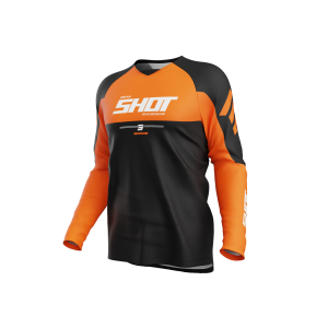 Maillot SHOT 2026 Draw Private Orange