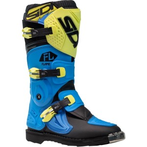 Bottes enfant SIDI Flame Bleu Jaune