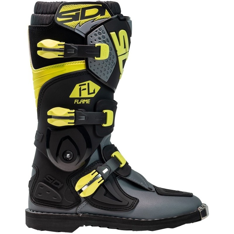 Bottes enfant SIDI Flame Noir Jaune