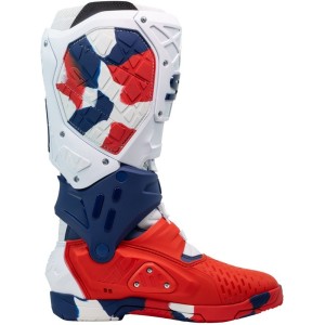 Bottes SIDI Crossair X Blanc Navy Rouge