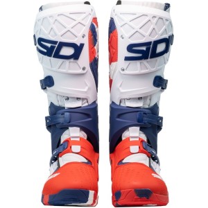 Bottes SIDI Crossair X Blanc Navy Rouge