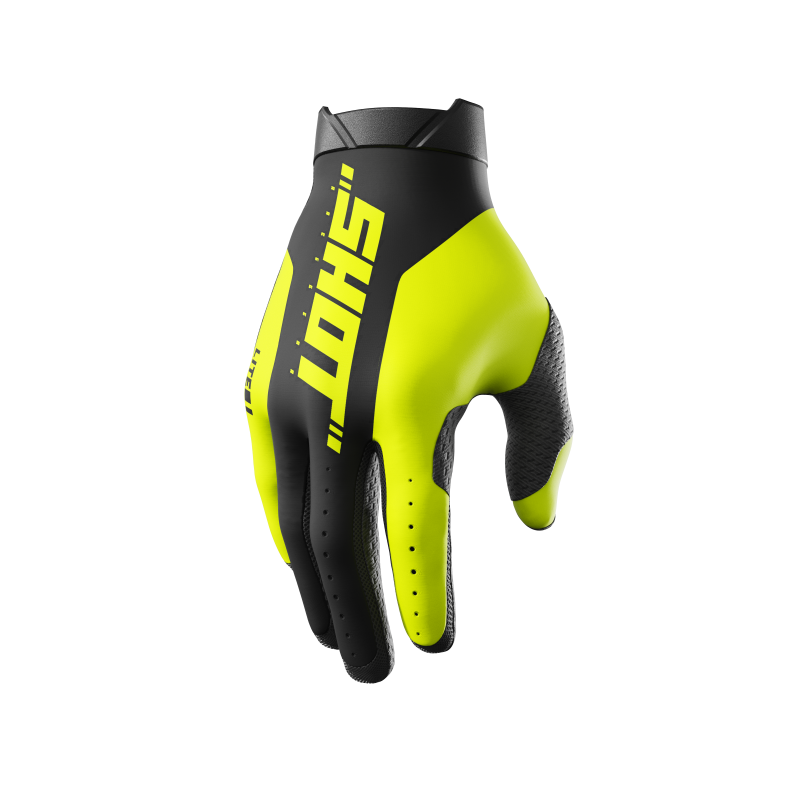 Gants SHOT 2026 Lite Pro Jaune Fluo Gants SHOT 2026 Lite Pro Jaune Fluo