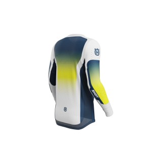 Maillot SHOT 2025 Aerolite Husqvarna Bleu