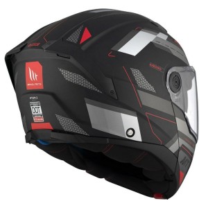 Casque modulable MT ATOM 2SV BAST Noir Gris Mat