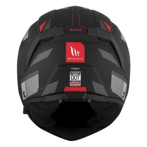 Casque modulable MT ATOM 2SV BAST Noir Gris Mat