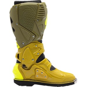 Bottes SIDI Crossfire 3 Vert Olive Jaune Bottes SIDI Crossfire 3 Vert Olive Jaune