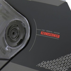 Casque modulable MT ATOM 2SV BAST Noir Gris Mat