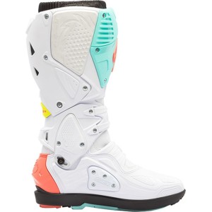 Bottes SIDI Crossfire 3 SRS Blanc Mint Coral