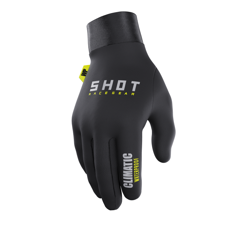 Gants SHOT 2026 Climatic Noir Jaune Fluo Gants SHOT 2026 Climatic Noir Jaune Fluo