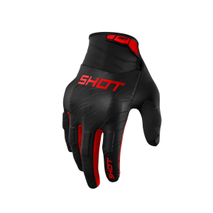 Gants SHOT 2026 Drift Onyx Rouge