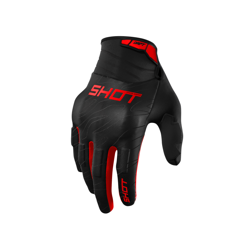 Gants SHOT 2026 Drift Onyx Rouge Gants SHOT 2026 Drift Onyx Rouge