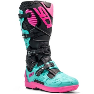 Bottes SIDI Crossfire 3 SRS Noir Menthe Rose