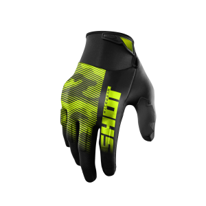 Gants SHOT 2026 Drift Tactic Jaune Fluo