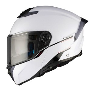 Casque modulable MT ATOM 2SV Uni Blanc Brillant