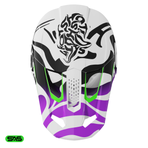 Casque enfant SHOT 2026 Speed Ghost Violet Brillant