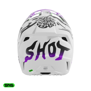 Casque enfant SHOT 2026 Speed Ghost Violet Brillant