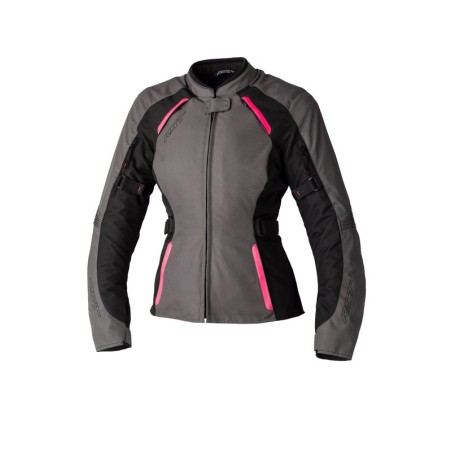Veste femme RST Ava CE textile argent rose