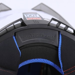 Casque modulable MT ATOM 2SV Uni Blanc Brillant