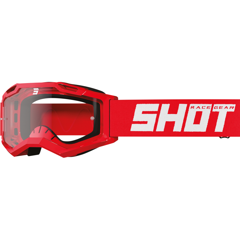 Lunettes enfant SHOT 2026 Rocket 2.0 Solid Rouge Brillant