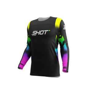Maillot enfant SHOT 2026 Contact Nitro Noir
