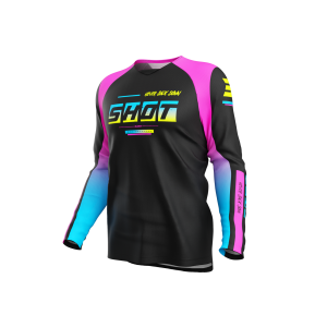 Maillot enfant SHOT 2026 Draw Block Rose