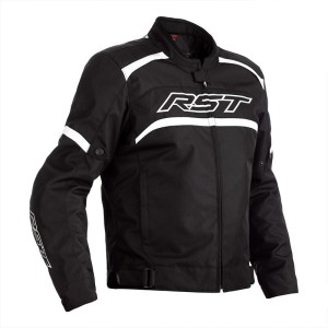 Blouson RST Pilot Air CE textile Noir Blanc