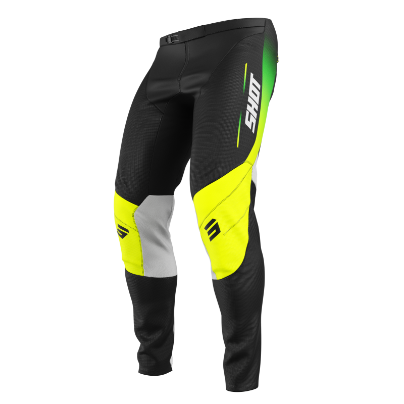 Pantalon enfant SHOT 2026 Contact Apex Jaune Fluo Pantalon enfant SHOT 2026 Contact Apex Jaune Fluo