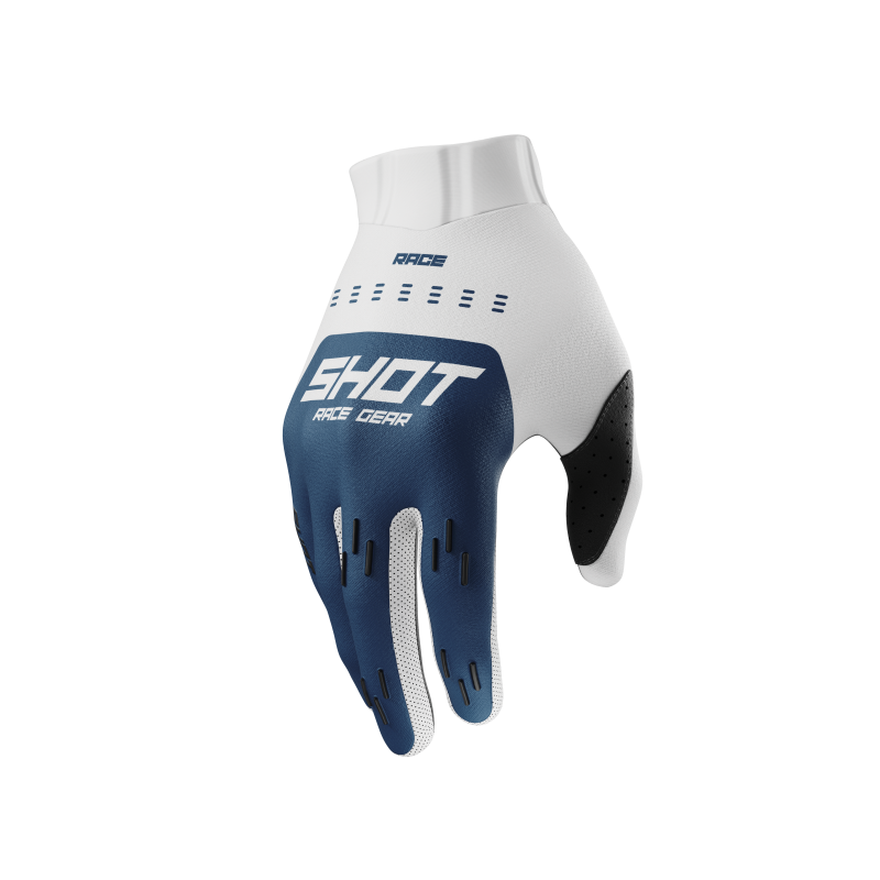 Gants enfant SHOT 2026 Race Evo Bleu Petrol