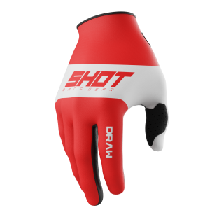 Gants enfant SHOT 2026 Draw Sky Rouge
