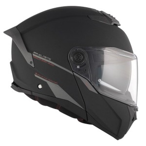 Casque modulable MT ATOM 2SV Uni Noir Mat