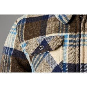 Chemise RST Brushed CE Marron