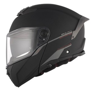 Casque modulable MT ATOM 2SV Uni Noir Mat