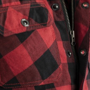 Chemise RST Lumberjack Reinforced CE fibre d'aramide Rouge