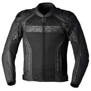 Blouson cuir RST S-1 Mesh CE Noir