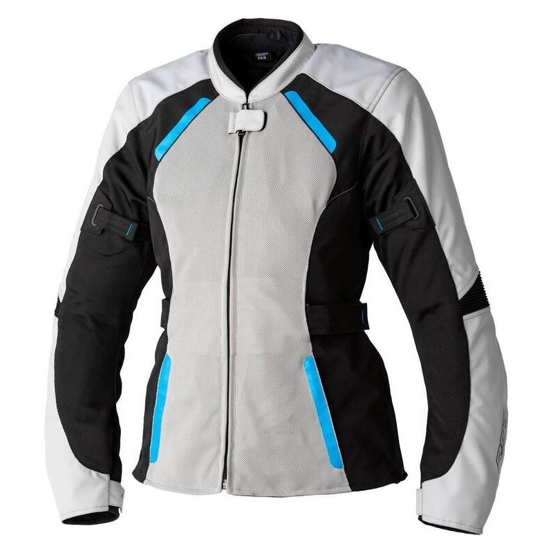Blouson femme RST Ava Mesh CE textile Argent Noir Bleu Blouson femme RST Ava Mesh CE textile Argent Noir Bleu
