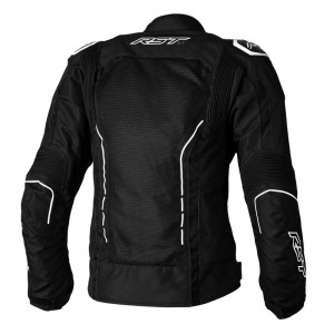 Blouson femme RST S-1 Mesh CE textile Noir Blanc