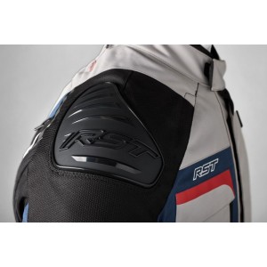 Veste femme RST Adventure-X CE textile Argent Bleu Rouge