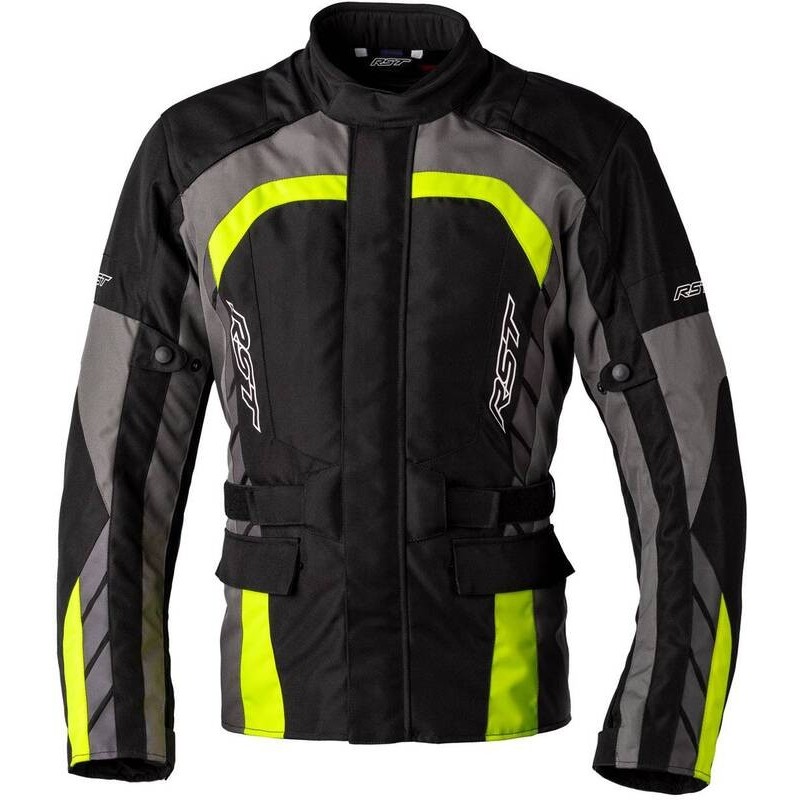 Veste RST Alpha 5 CE Textile Noir Jaune Veste RST Alpha 5 CE Textile Noir Jaune