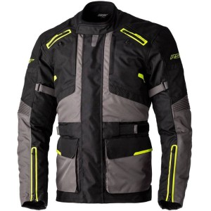 Veste RST Endurance CE textile Noir Gris Jaune