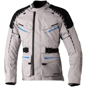 Veste RST Pro Series Commander CE textile Argent Bleu
