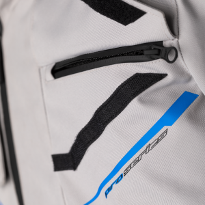 Veste RST Pro Series Commander CE textile Argent Bleu