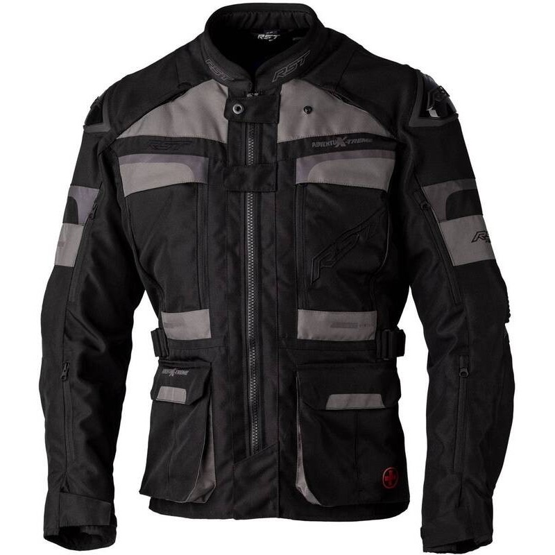 Veste RST Race Dept Adventure X-treme CE textile Noir Gris Veste RST Race Dept Adventure X-treme CE textile Noir Gris