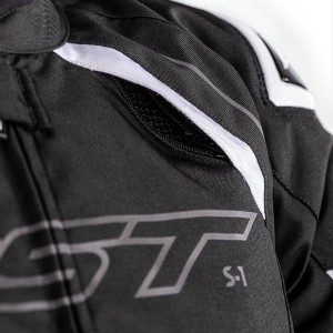 Blouson RST S-1 Noir Blanc
