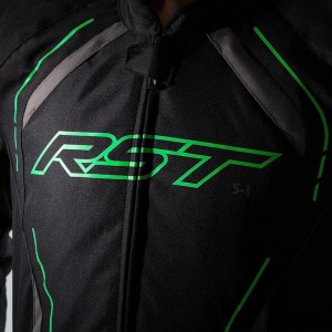 Blouson RST S-1 Noir Vert